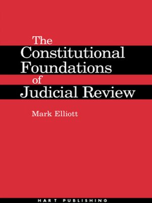 cover image of The Constitutional Foundations of Judicial Review